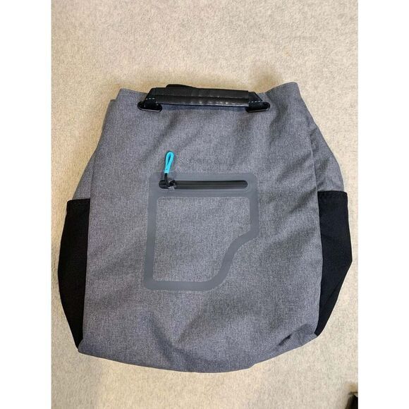 Sherpani Quest Backpack Tote Gray Heathered Waterproof Front Pocket